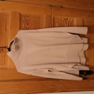 Beige H&M Chic Turtleneck Sweater